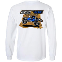 B&BM Team Indiana front 2-sided print G240B Gildan Youth LS T-Shirt
