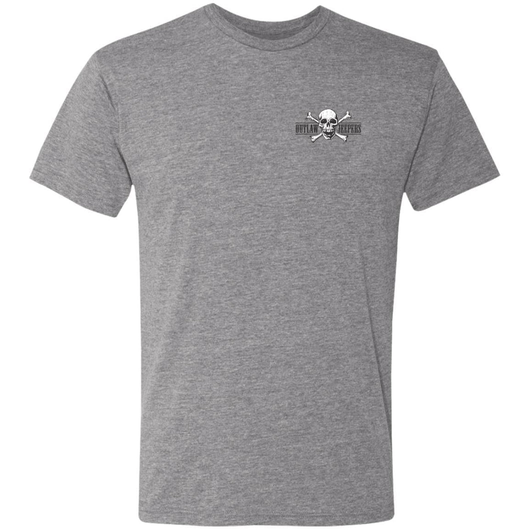 Outlaw Jeepers 2-sided print NL6010 Men's Triblend T-Shirt