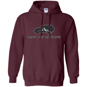 Black Jeep Battalion G185 Gildan Pullover Hoodie 8 oz.