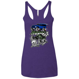 H57 Racing NL6733 Next Level Ladies' Triblend Racerback Tank