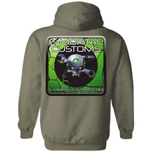 E-Mortal 2-sided print G185 Gildan Pullover Hoodie 8 oz.