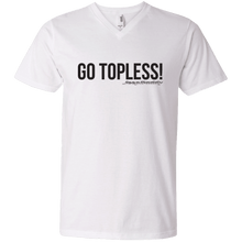 JeepDaddy Go Topless V-Neck T-Shirt