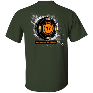 Black 17 2-sided print G500 Gildan 5.3 oz. T-Shirt