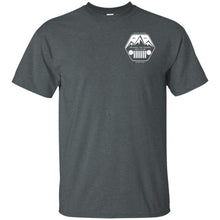 ASJC 2-sided print with Freedom flag on back G200 Gildan Ultra Cotton T-Shirt