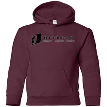D3 Offroad white border G185B Gildan Youth Pullover Hoodie