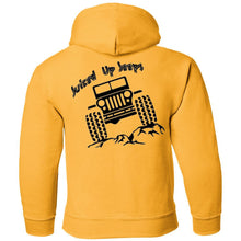 Juiced Up Jeeps G185B Gildan Youth Pullover Hoodie