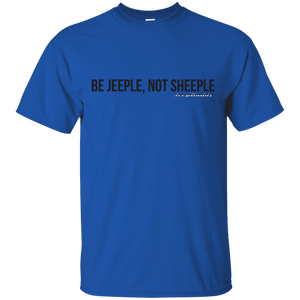 JeepDaddy Be Jeeple Not Sheeple Crew Neck T-Shirt