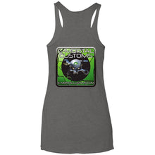 E-Mortal 2-sided print NL6733 Next Level Ladies' Triblend Racerback Tank