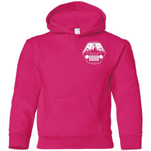 ASJC 2-sided print with Freedom flag on back G185B Gildan Youth Pullover Hoodie