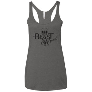 Beast Off-Road NL6733 Next Level Ladies' Triblend Racerback Tank