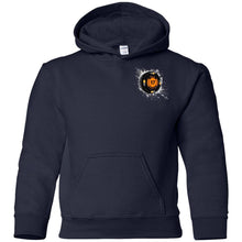 Black 17 2-sided print G185B Gildan Youth Pullover Hoodie