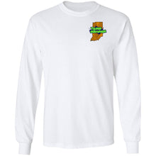 Team Indiana front G240 Gildan LS Ultra Cotton T-Shirt
