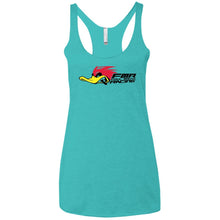 Foul Mouth Racing NL6733 Next Level Ladies' Triblend Racerback Tank