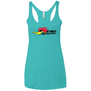 Foul Mouth Racing NL6733 Next Level Ladies' Triblend Racerback Tank