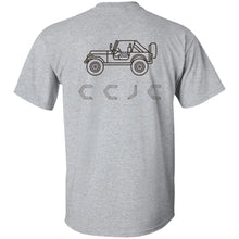CCJC 2-sided print G200B Gildan Youth Ultra Cotton T-Shirt