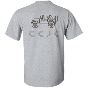 CCJC 2-sided print G200B Gildan Youth Ultra Cotton T-Shirt