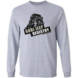 Gobi Jeep Registry G240 Gildan LS Ultra Cotton T-Shirt