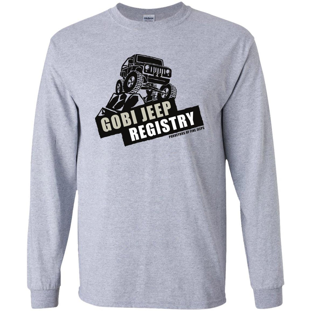 Gobi Jeep Registry G240 Gildan LS Ultra Cotton T-Shirt
