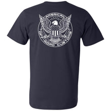 AORC Vertical white 2-sided print 982 Men's Printed V-Neck T-Shirt