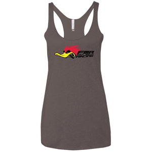 Foul Mouth Racing NL6733 Next Level Ladies' Triblend Racerback Tank