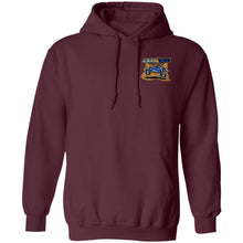 B&B Motorsports 2-sided print (Team Indiana back) G185 Gildan Pullover Hoodie 8 oz.
