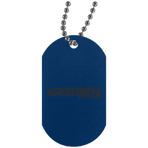 California Jeeps UN4004 Silver Dog Tag