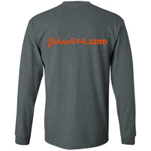 John's 4x4 tread print logo 2-sided print G240 LS Ultra Cotton T-Shirt