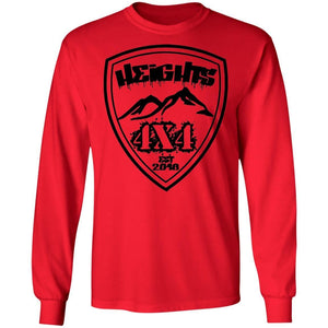 Heights 4x4 crest G240 Gildan LS Ultra Cotton T-Shirt
