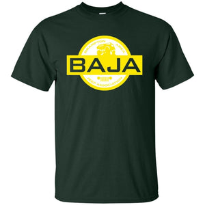 BAJA white & yellow logo G200 Gildan Ultra Cotton T-Shirt