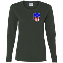 American Off-Road 2-sided print G540L Ladies' Cotton LS T-Shirt