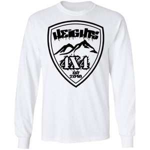 Heights 4x4 crest G240 Gildan LS Ultra Cotton T-Shirt