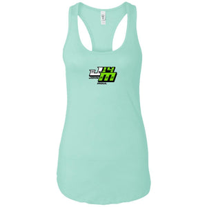 John Moul Racing NL1533 Next Level Ladies Ideal Racerback Tank