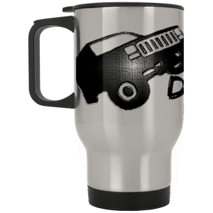 Dale Racing full wrap around logo XP8400S Silver Stainless Travel Mug