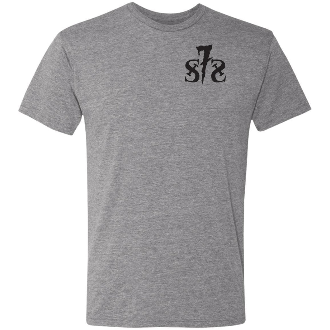 S7S Taco 2-sided print NL6010 Men's Triblend T-Shirt