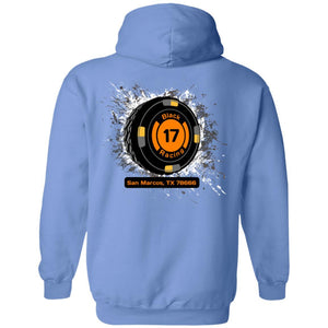 Black 17 2-sided print G185 Gildan Pullover Hoodie 8 oz.
