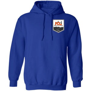 FOJ 2-sided print G185 Gildan Pullover Hoodie 8 oz.