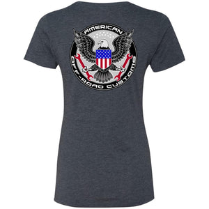 American Off-Road 2-sided print NL6710 Ladies' Triblend T-Shirt