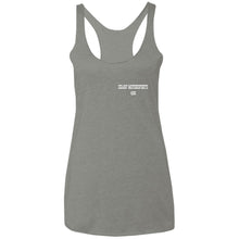 Sharp Motorsports 2-sided print NL6733 Next Level Ladies' Triblend Racerback Tank