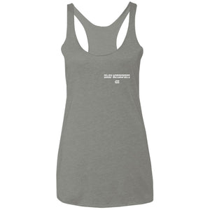 Sharp Motorsports 2-sided print NL6733 Next Level Ladies' Triblend Racerback Tank