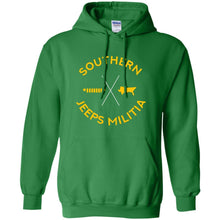 Southern Jeeps Militia G185 Gildan Pullover Hoodie 8 oz.