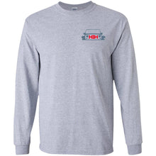 Heatbeaters 2-sided print G240B Gildan Youth LS T-Shirt