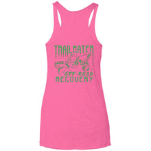 Moab Motorsports Trailmater 2-sided print NL6733 Next Level Ladies' Triblend Racerback Tank