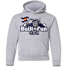 Built4Fun grey G185B Gildan Youth Pullover Hoodie