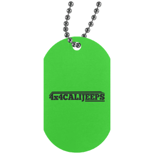 California Jeeps UN4004 Silver Dog Tag