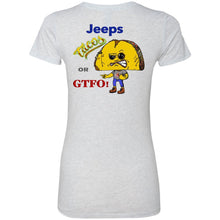 Jeep Paparazzi 2-sided print NL6710 Ladies' Triblend T-Shirt