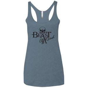 Beast Off-Road NL6733 Next Level Ladies' Triblend Racerback Tank