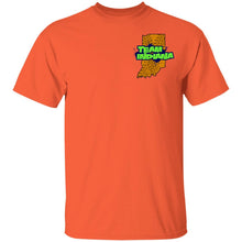 B&BM Team Indiana front 2-sided print G500B Gildan Youth 5.3 oz 100% Cotton T-Shirt