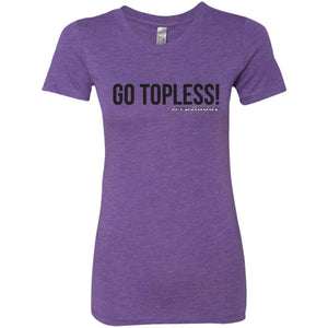 JeepDaddy Go Topless Ladies' Triblend T-Shirt