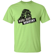 Gobi Jeep Registry Logo G200B Gildan Youth Ultra Cotton T-Shirt