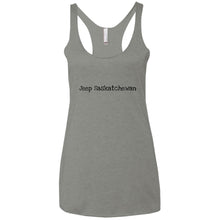Jeep Sask NL6733 Next Level Ladies' Triblend Racerback Tank